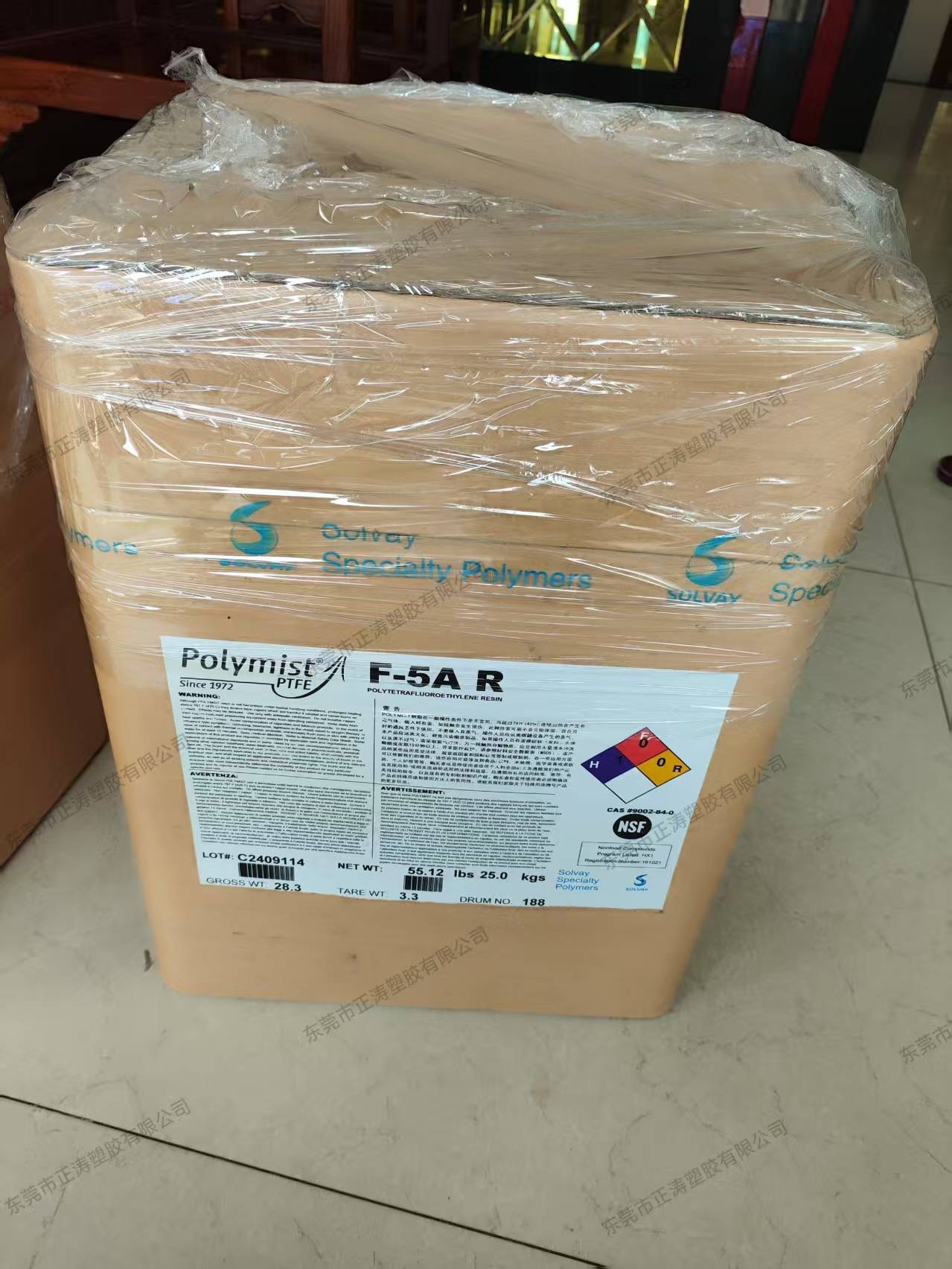 PTFE F-5A R SOLVAY FRANCE