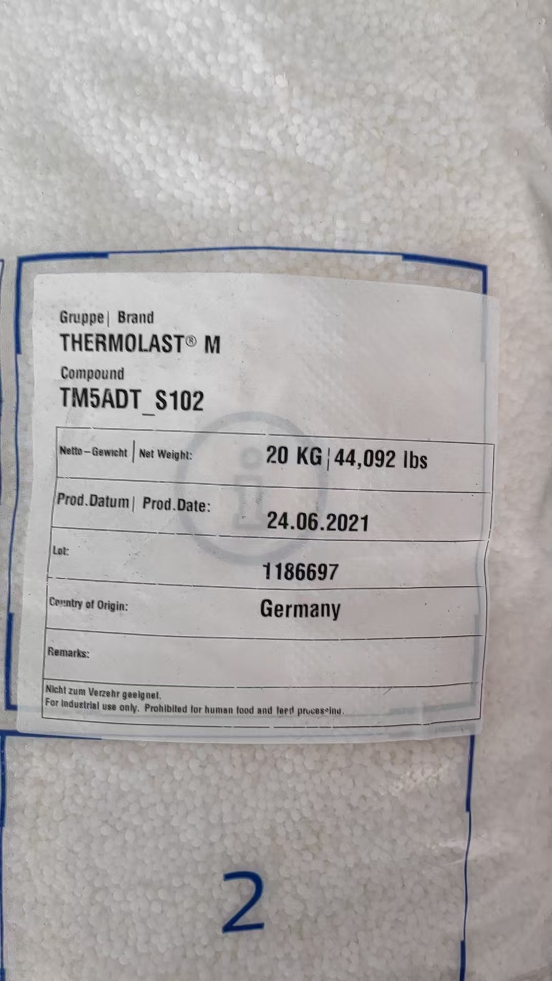TPE  TM5ADT_S102 KRAIBURG TPE GERMANY